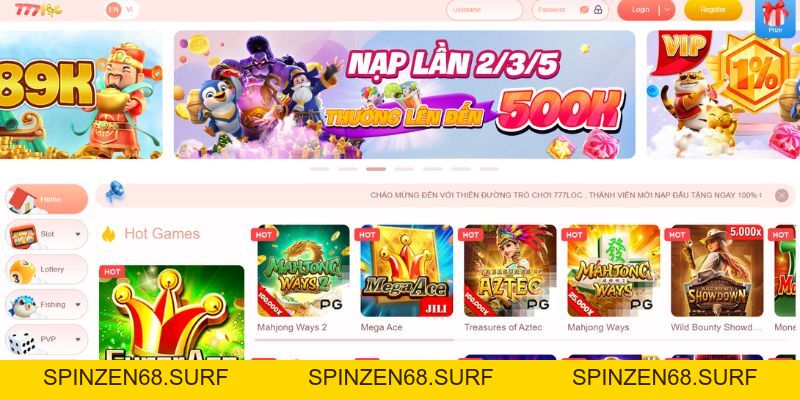 777loc - Nền tảng cá cược casino, thể thao nóng nhất 2026