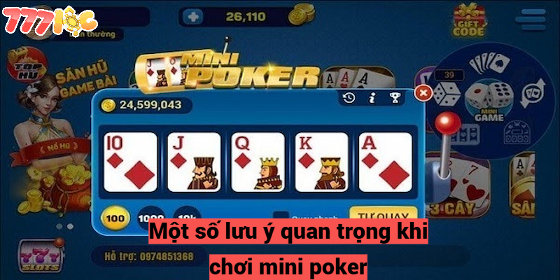 Mini Poker – Bí Quyết Chơi Từ Người Dày Dặn Kinh Nghiệm