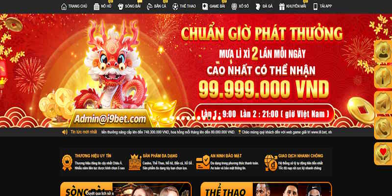 Nhà cái uy tín I9BET mang đến trải nghiệm cá cược đỉnh cao Nhà cái uy tín I9BET mang đến trải nghiệm cá cược đỉnh cao